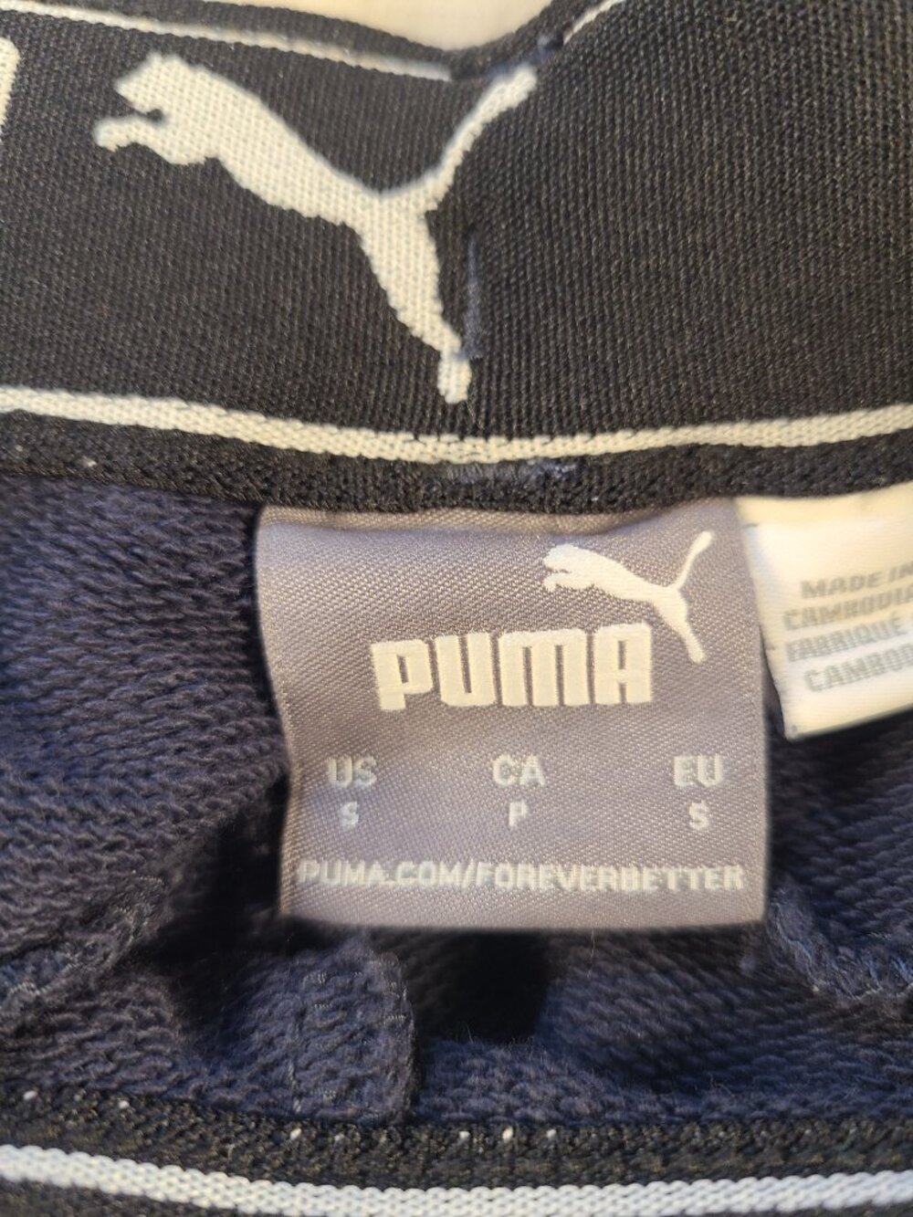 Puma Men's S Sweatpants Blue - Picture 4 of 8